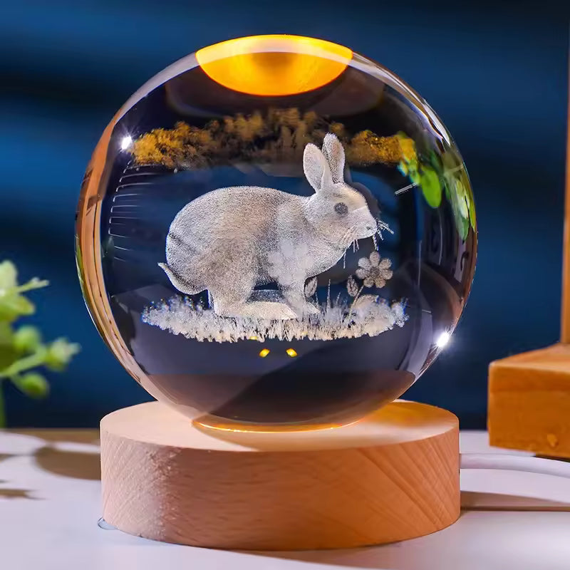 Personalisierte Nachtlampe mit Foto & Wunschtext